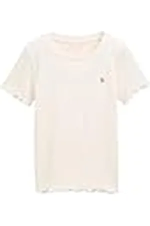 TOM TAILOR 1045999 Camiseta, 12906-Lana de Color Blanco, 92-98 para Niñas