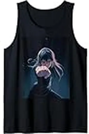 Curlyfox Design Animegirl Anime Manga Girl Luchadora Belleza 27 Camiseta sin Mangas