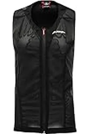 Alpina Unisex - Niños, PROSHIELD Junior Vest Protectores, Black, 176