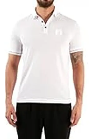 Armani Exchange Polo de algodón de Ajuste Regular con Parche metálico, , XS para Hombre