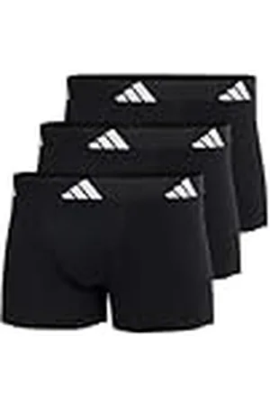 adidas Trunk (3pk) -Active Flex Cotton Ropa Interior, , S (Pack de 3) Hombres