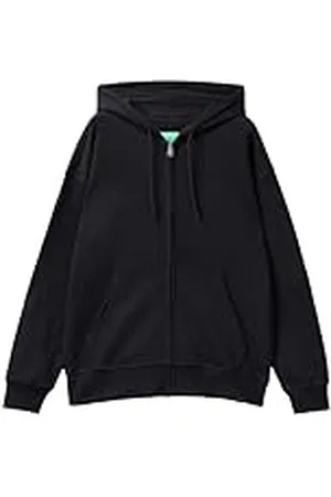 Benetton Chaqueta C/CAPP M/L 3j68u5001 Sudadera sin Capucha, , XL Hombres