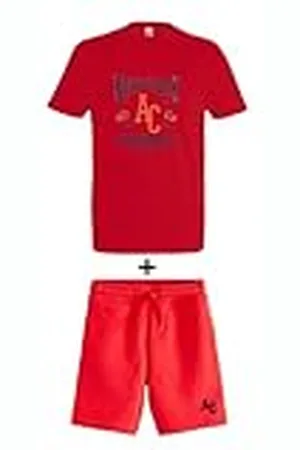 American College Set de 2 Piezzas Camiseta Y Bermuda Casual Deportivos Lote de Ropas Ropa De Niños Unisex Niño Niña Modelo ACEN229 Talla 8 Años