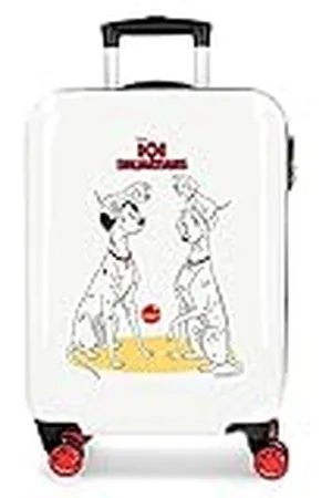 Disney 101 Maleta de cabina Multicolor 38x55x20 cms Rígida ABS Cierre de combinación lateral 34L 2 kgs 4 Ruedas dobles