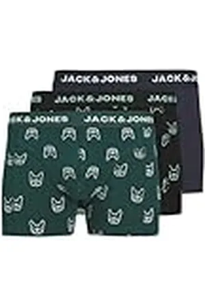 JACK & JONES Jacdenim Dog Trunks 3 Pack, , x_l (Pack de 3) Hombres