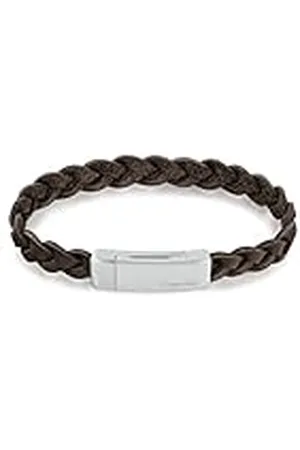Calvin Klein Pulsera de piel para Hombre Colección WRAPPED & BRAIDED - 35000131