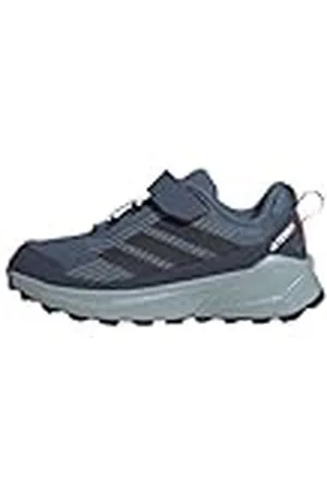 adidas Terrex Trailmaker 2 Hiking Shoes Kids, Zapatos de Senderismo Unisex niños, Wonder Steel/Core Black/Semi Impact Orange, 35 EU