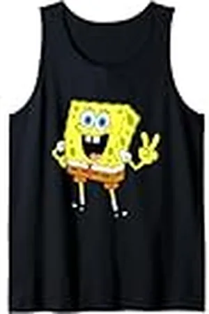 Spongebob Bob Esponja Squarepants Peace Sign Camiseta sin Mangas