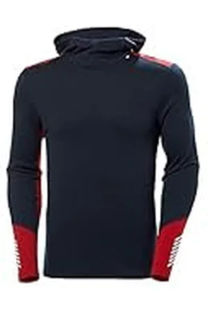 Helly Hansen Lifa Merino Midweight Hoodie, Camisa Hombre, Azul (Blue), M