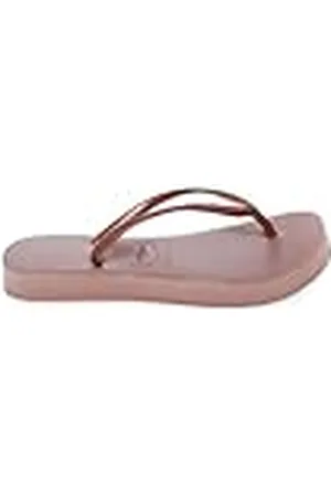 Havaianas Slim Flatform, Chanclas Elegantes, Duraderas y Versátiles, con Plataforma de 2,5 cm, Tiras Finas, Mujer