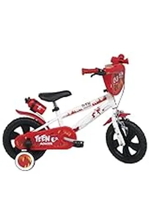 Denver Teen Monster Bicicleta, Blanco/Rojo, 12