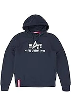 Alpha Industries Basic Sudadera con Capucha, Hombre, , M