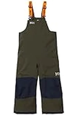 Helly Hansen K Rider 2 Ins Bib, Pantalones De Senderismo Unisex Niños, (Green), 6