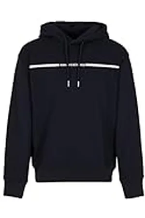 Armani Exchange Line Logo-Sudadera con Capucha, , L para Hombre