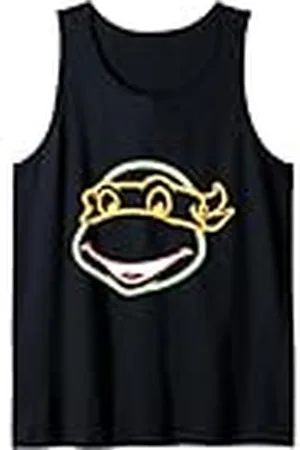 Teenage Mutant Ninja Turtles Tortugas Ninja Mutantes Adolescentes Neón Ninja Face Camiseta sin Mangas