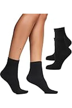 Nur Die Bambus Kurzsocken 2er Pack Damen Kurzschaft Bambussocken Socke Weich Atmungsaktiv Calcetines Cortos, , 44 Mujeres