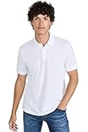 HUGO BOSS Hugo Pallas - Polo de manga corta para hombre - Blanco - Small