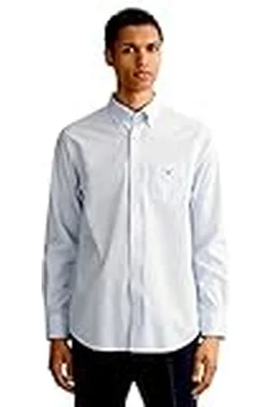 GANT Reg Poplin Banker BD Camisa, , XXXXL para Hombre