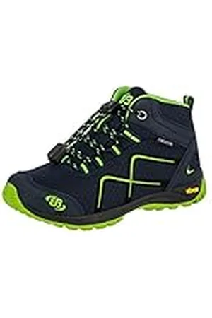 BRUTTING Guide, Zapatos de High Rise Senderismo, Azul (Marine/Lemon Marine/Lemon), 35 EU