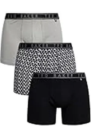 Ted Baker 3-Pack Cotton Boxer Brief Ropa Interior de Hombres, , M