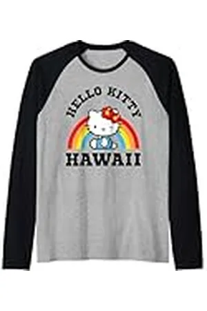 Hello Kitty Hawái Camiseta Manga Raglan