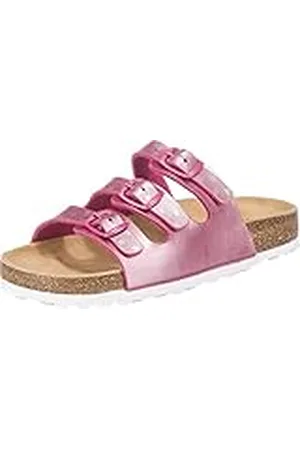 LICO Bioline Star, Mules Niñas, Pink/Silber, 33 EU