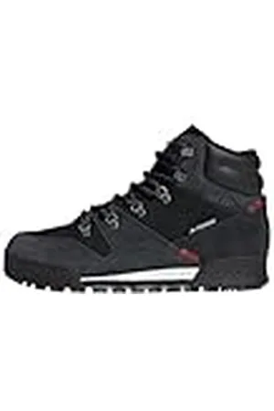adidas Terrex Snowpitch Cold.RDY Hiking Shoes, Zapatos de Senderismo Hombre, Core Black/Core Black/Scarlet, 40 2/3 EU