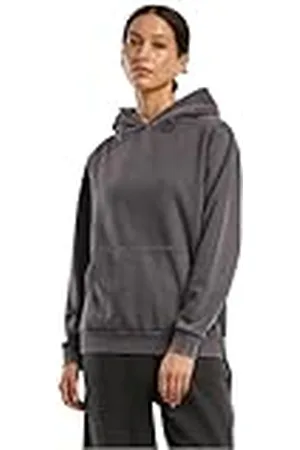 Build Your Brand By298-ladies Vintage Heavy Hoody Sudadera con Capucha, , XXL para Mujer