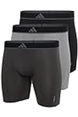 adidas Herren Unterwäsche Slip 3er Pack-Boxer Brief (3pk) -Active Micro Flex Eco Ropa Interior, , XL Hombres