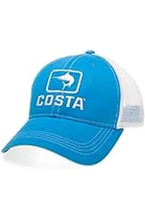 Costa Del Mar Marlin Gorra de Camionero, Niños Hombre, HA16CB, Azul/Blanco, XL