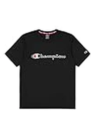 Champion Legacy Modern Sport (220381) -Train Micro Mesh Script Logo SS Crewneck Camiseta, , S para Hombre