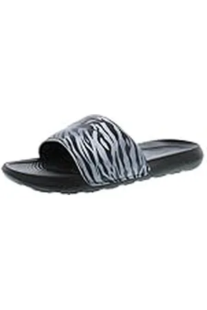 Nike Victori One, Sneaker Mujer, Plateado Negro/Negro-metálico, 36.5 EU