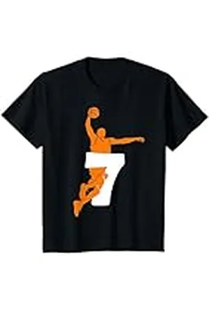 COOL BASKETBALL DESIGNS AND OUTFITS Niños BOLSA DE BASKET 7 AÑOS DE BASKET 7 AÑOS Camiseta