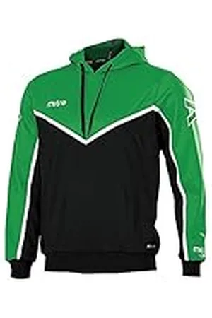 Mitre T70017 Sudadera con Capucha, Unisex niños, Esmeralda/Negro/Blanco, S