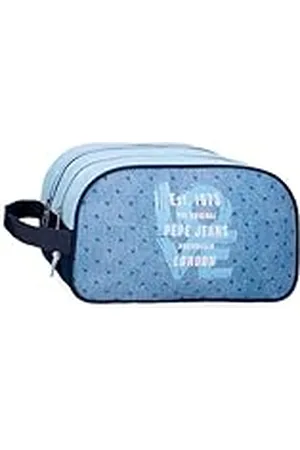 Pepe Jeans Noni Denim Nececer Adaptable 26x16x10 cms Poliéster by Joumma Bags