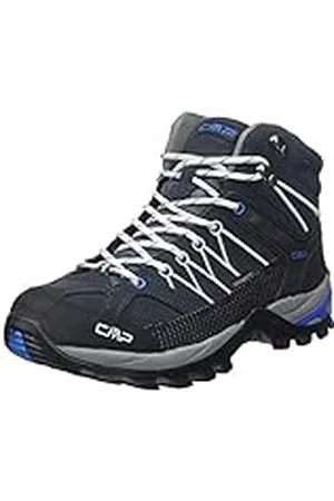 CMP RIGEL MID TREKKING SHOES WP, Zapatos de trekking, Hombre, B.Blue-Cemento, 39 EU