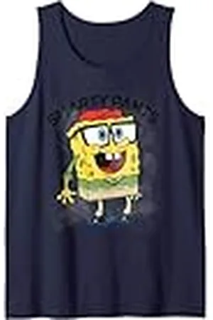 Spongebob Bob Esponja Pantalones Inteligentes Camiseta sin Mangas