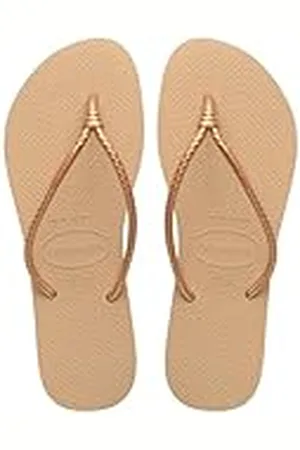 Havaianas Slim Tube, Chanclas Elegantes, Cómodas y Estilosas, Tiras con Detalle de Nudo, Mujer