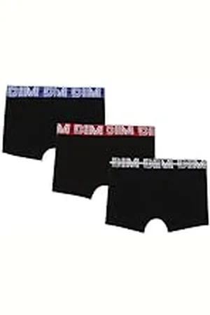 Dim 6n67030-ra 3 Boxers Boxer, Negro (Noir 02), 16ans (Pack de 3) Niño