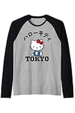 Hello Kitty Tokio Camiseta Manga Raglan