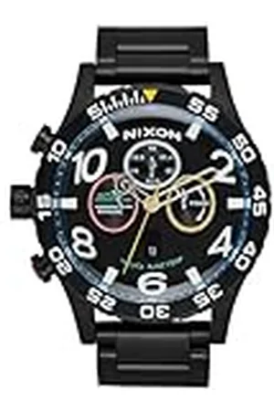 Nixon Reloj Analógico para Hombres de con Correa en Acero Inoxidable A1389-5319-00