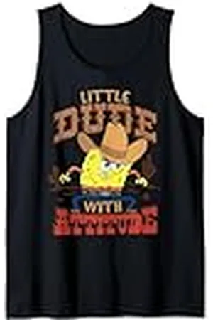 Spongebob Bob Esponja Pequeño Amigo Con Actitud Camiseta sin Mangas