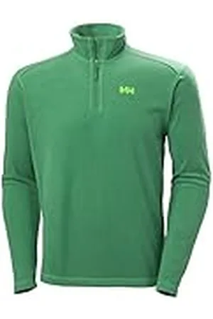 Helly Hansen Daybreaker 1/2 Zip Fleece, Camisa Hombre, Verde (Green), L