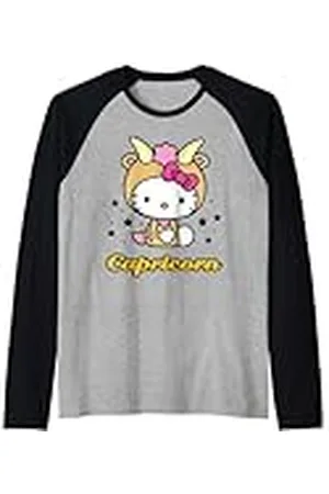 Hello Kitty Capricornio Star Sign Camiseta Manga Raglan