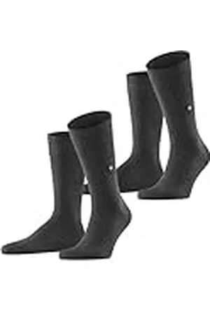 Burlington Everyday Multipack M So algodón lisos 2 pares, Calcetines Hombre, , 40-46