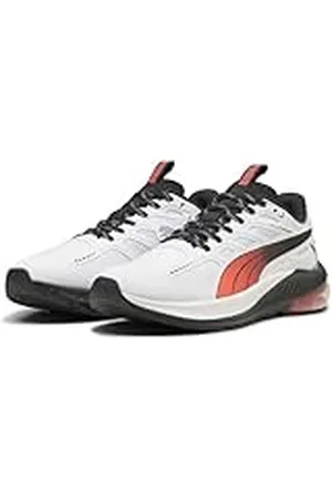 PUMA X-Cell Lightspeed, Zapatillas para Correr de Carretera Hombre, White-Glowing Red, 39 EU