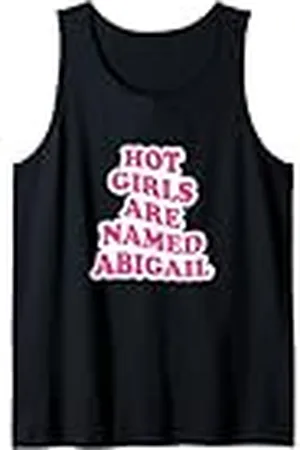 Original Cheddar Las chicas calientes se llaman Abigail Camiseta sin Mangas