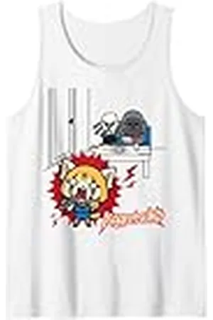Sanrio Aggretsuko Karaoke Rage Office - Camiseta Camiseta sin Mangas