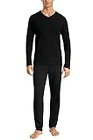 Schiesser Schlafanzug Lang Pijama Largo, , 48 para Hombre