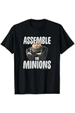 Minions Despicable Me Gru Arms Folded Assemble The Camiseta